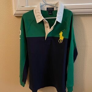 Boys Ralph Lauren Rugby shirt